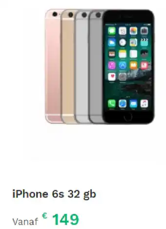 Leapp iPhone 6s 32GB aanbieding