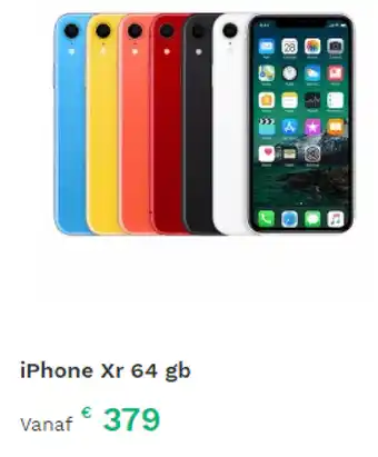 Leapp iPhone Xr 64GB aanbieding