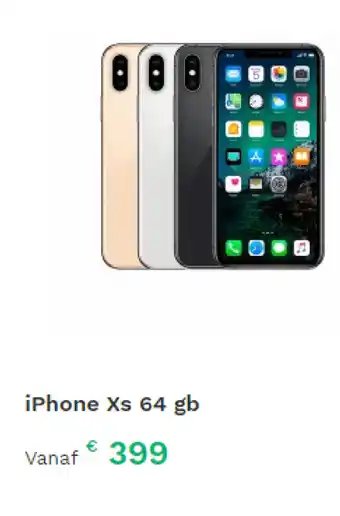 Leapp iPhone Xs 64GB aanbieding