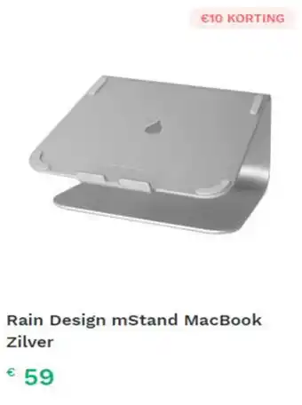 Leapp Rain Design mStand MacBook Zilver aanbieding