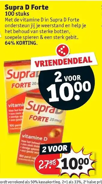 Kruidvat Supara d forte aanbieding