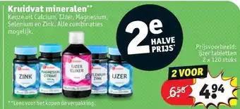 Kruidvat Mineralen aanbieding