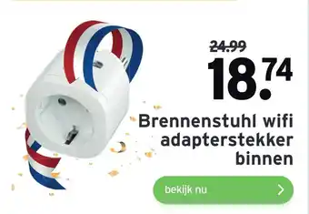 GAMMA Brennenstuhl wifi adapterstekker binnen aanbieding