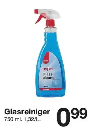 Zeeman Glasreiniger aanbieding