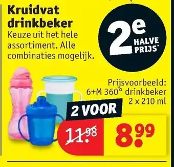 Kruidvat Drinkbeker aanbieding