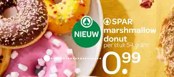 Spar Spar marshmallow donut 54g aanbieding