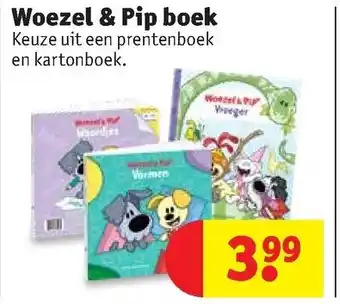 Kruidvat Woezel & pip boek aanbieding