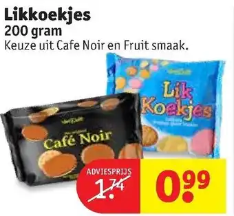 Kruidvat Likkoekjes 200g aanbieding