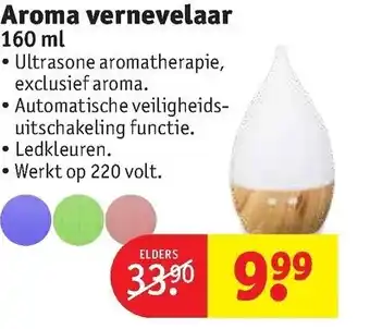 Kruidvat Aroma vernevelaar aanbieding