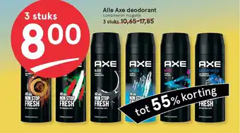 Etos Alle axe deodorant aanbieding