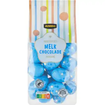 Jumbo Jumbo paaseitjes melk chocolade massief 200g aanbieding