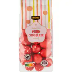 Jumbo Jumbo paaseitjes puur chocolade massief 200g aanbieding