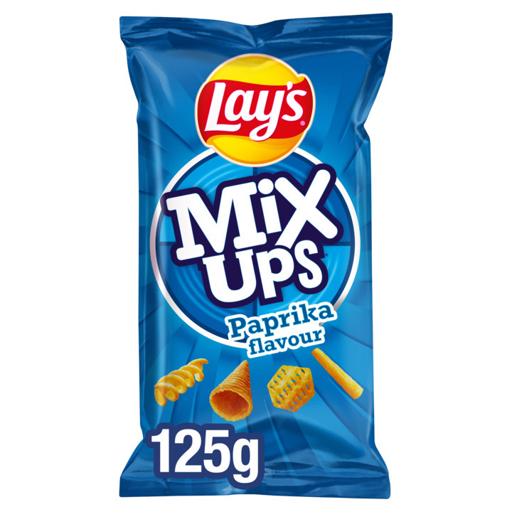 Lay's mixups paprika chips 125gr aanbieding bij Jumbo