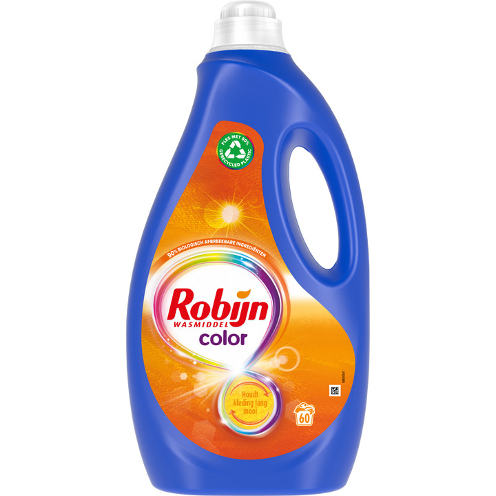 Jumbo Robijn vloeibaar wasmiddel color 60 wasbeurten aanbieding
