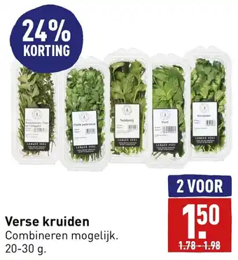 ALDI Verse kruiden 20-30g aanbieding