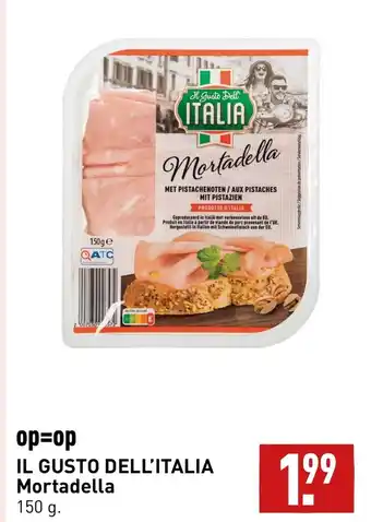 ALDI Il gusto dell'italia mortadella 150g aanbieding