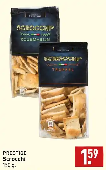 ALDI Prestige scrocchi 150g aanbieding