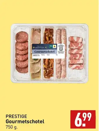 ALDI Prestige gourmetschotel 750g aanbieding