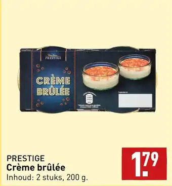 ALDI Prestige creme brulee 200g aanbieding