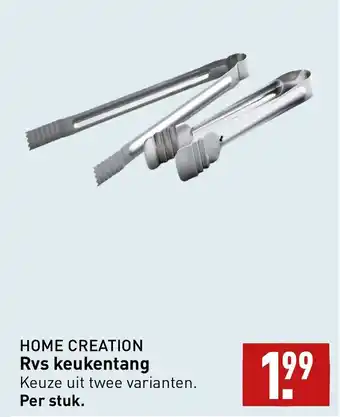 ALDI Home creation rvs keukentang aanbieding