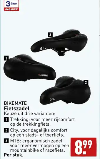 ALDI Bikemate fietszadel aanbieding