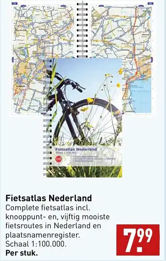 ALDI Fietsatlas nederland aanbieding