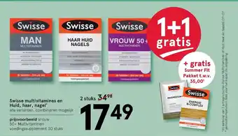 Etos Swisse multivitamins en huid, hear, nagel aanbieding