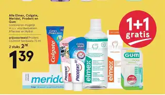 Etos Alle elmex, colgate, merdol, prodent en gum aanbieding