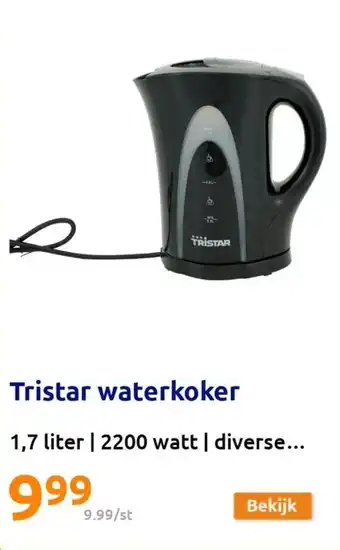 Action Tristar waterkoker aanbieding