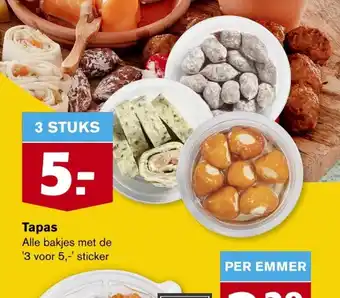 Hoogvliet Tapas 3 stuks aanbieding