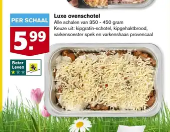 Hoogvliet Luxe ovenschotel aanbieding