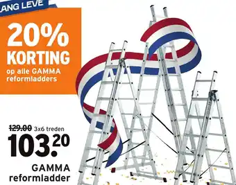 GAMMA GAMMA reformladder aanbieding