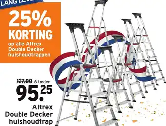 GAMMA Altrex Double Decker huishoudtrap aanbieding