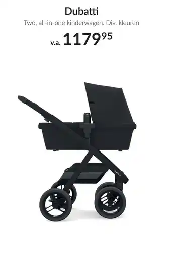 Babypark Dubatti two, all-in-one kinderwagen. div. kleuren aanbieding