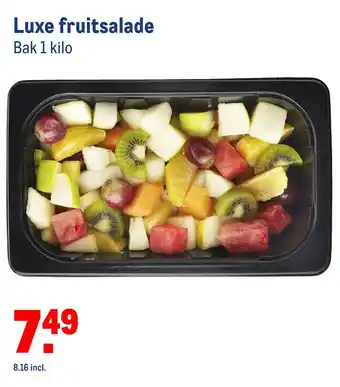 Makro Luxe fruitsalade aanbieding