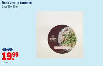 Makro Roos vitello tonnato aanbieding