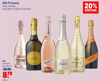 Makro Alle prosecco aanbieding