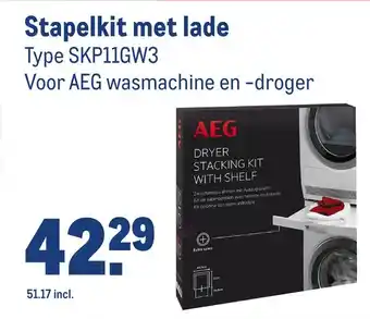 Makro Stapelkit met lade aanbieding