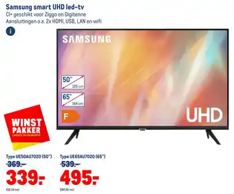 Makro Samsung smart uhd led-tv aanbieding