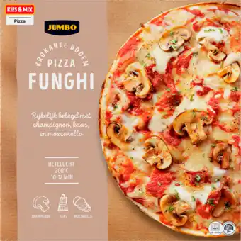 Jumbo Jumbo pizza funghi 365g aanbieding