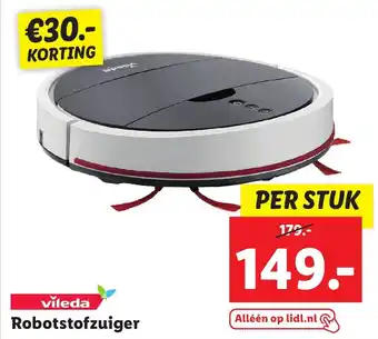 Lidl Vileda Robotstofzuiger aanbieding