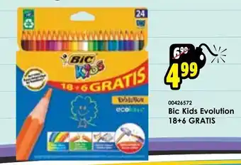 ToyChamp Bic Kids Evolution 18+6 gratis aanbieding