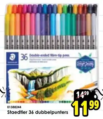 ToyChamp Staedtler 36 dubbelpunter aanbieding