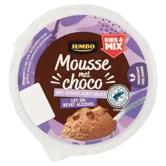 Jumbo Jumbo mousse met choco 60g aanbieding