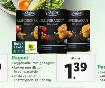 Lidl Ragout 400 g aanbieding