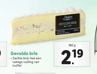 Lidl Gevulde brie 180 g aanbieding