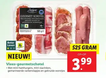 Lidl Vlees-gourmetschotel 525 gram aanbieding