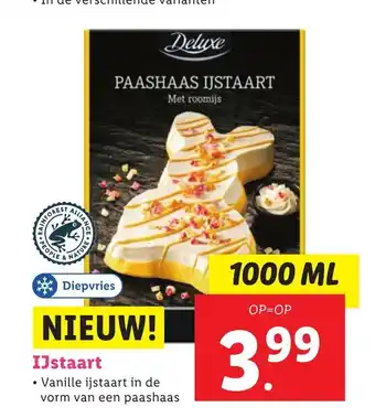 Lidl IJstaart 1000 ml aanbieding