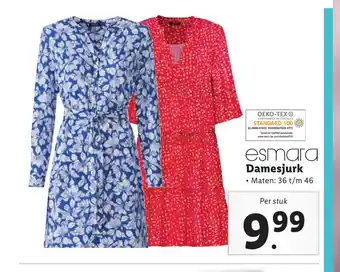 Lidl Esmara Damesjurk maten: 36 t/m 46 aanbieding