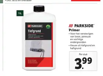 Lidl Parkside Primer aanbieding